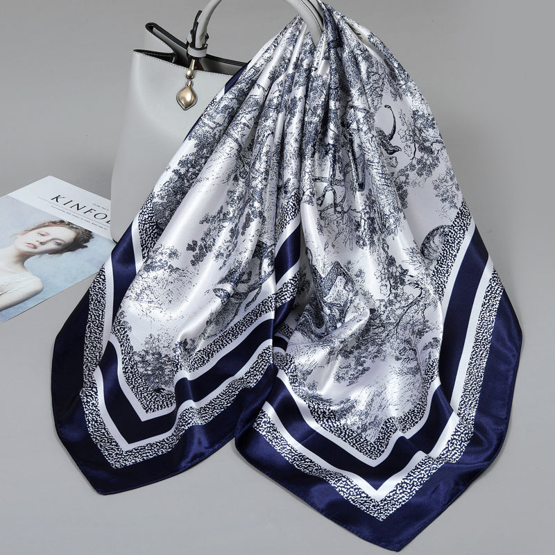 Women's New Spring Summer All-Match Thin Scarf Shawl