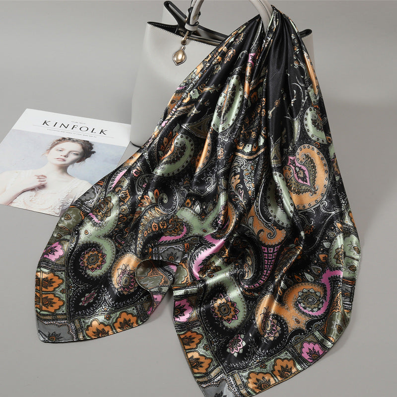 Women's New Spring Summer All-Match Thin Scarf Shawl