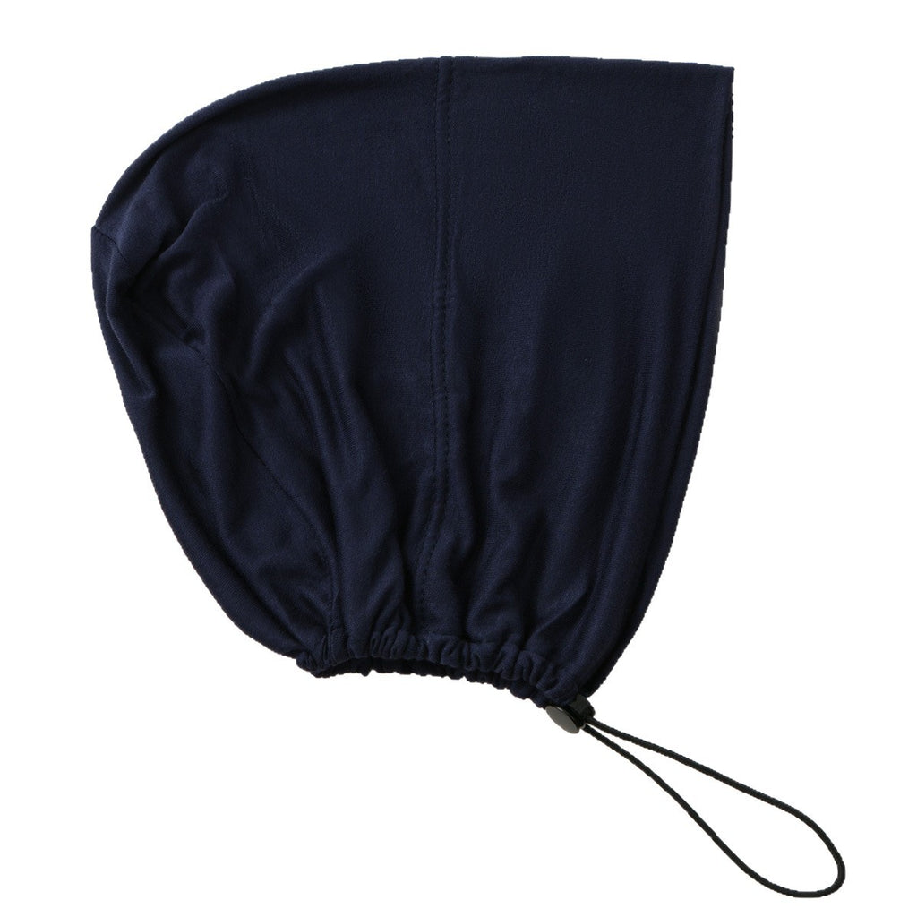 Womens Solid-Colored Fashionable All-Match Lace-Up Drawstring Closed-Head Hat