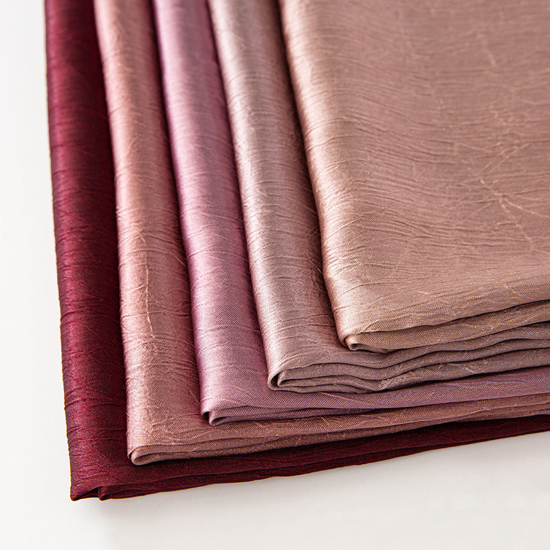 New Style Crinkled Satin Scarf With A Silky Smooth Feel
