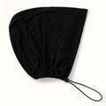 Womens Solid-Colored Fashionable All-Match Lace-Up Drawstring Closed-Head Hat