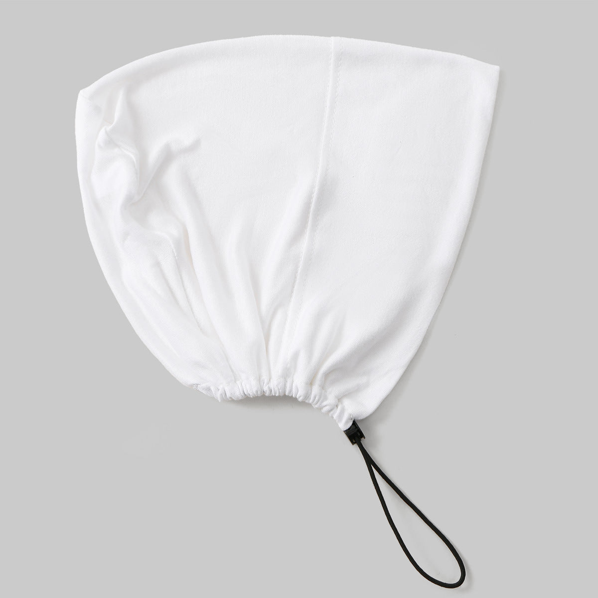 Womens Solid-Colored Fashionable All-Match Lace-Up Drawstring Closed-Head Hat
