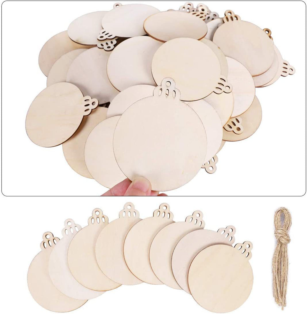 Home Decoration Supplies Wooden Craft Wood Pieces for DIY Decor