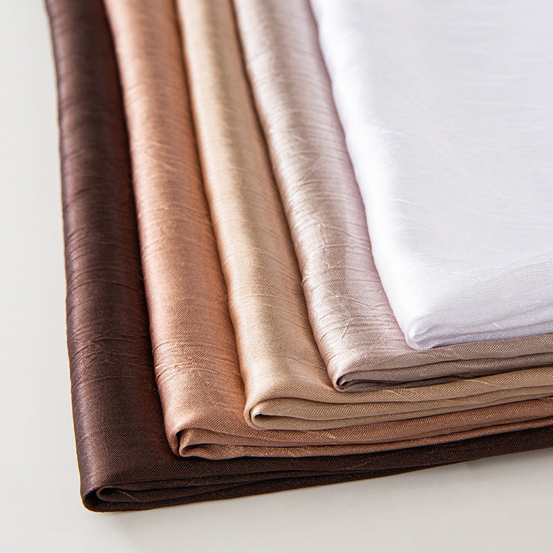 New Style Crinkled Satin Scarf With A Silky Smooth Feel