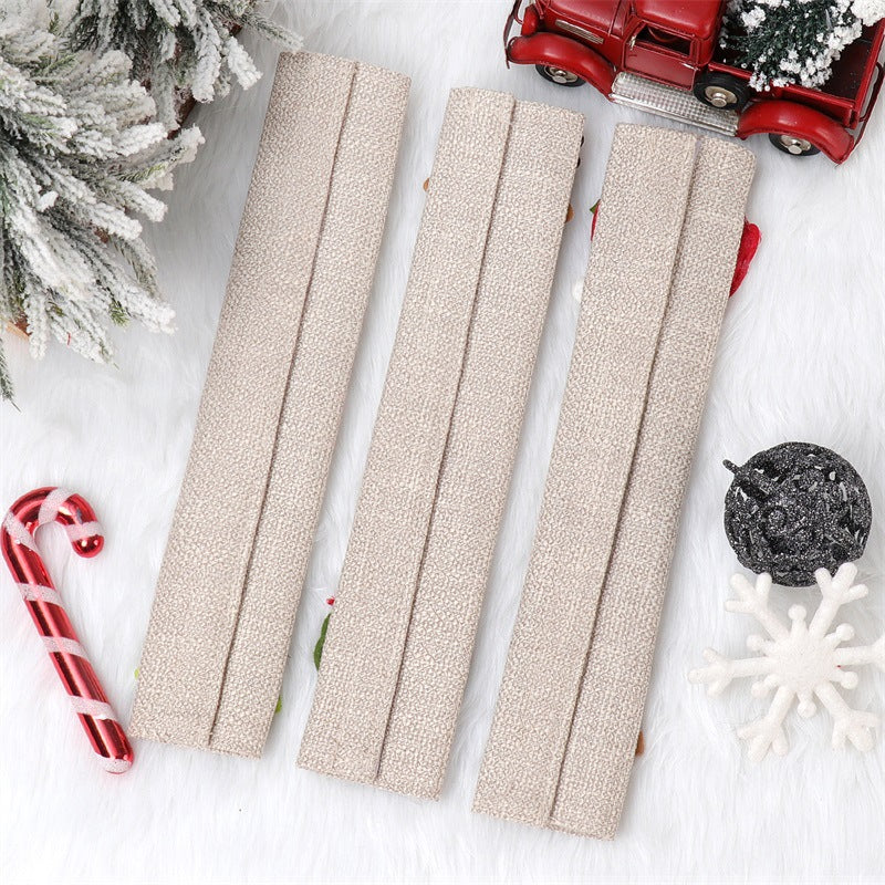 Festive Holiday Refrigerator Handle Covers for Seasonal Decor