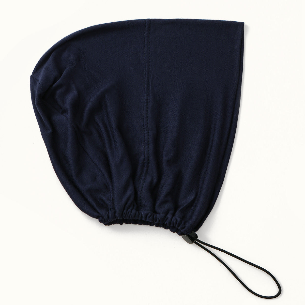 Womens Solid-Colored Fashionable All-Match Lace-Up Drawstring Closed-Head Hat