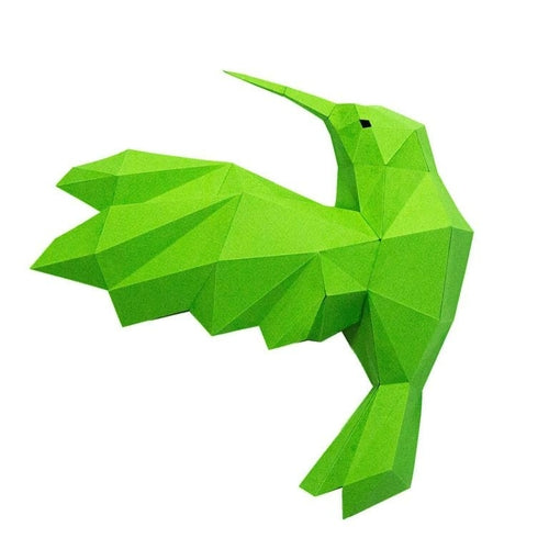 Hummingbird Wall Hanging for Home Decor (DIY Papercraft)